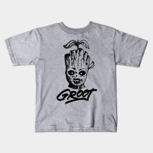 Groot Baby Groot Kids T-Shirt